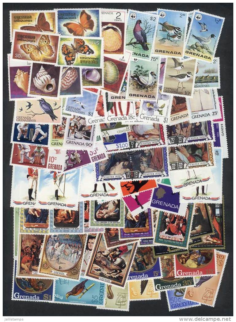 Lot Of Stamps And Complete Sets + Souvenir Sheets, Very Thematic, All Of Excellent Quality. Yvert Catalog Value... - Grenade (...-1974)