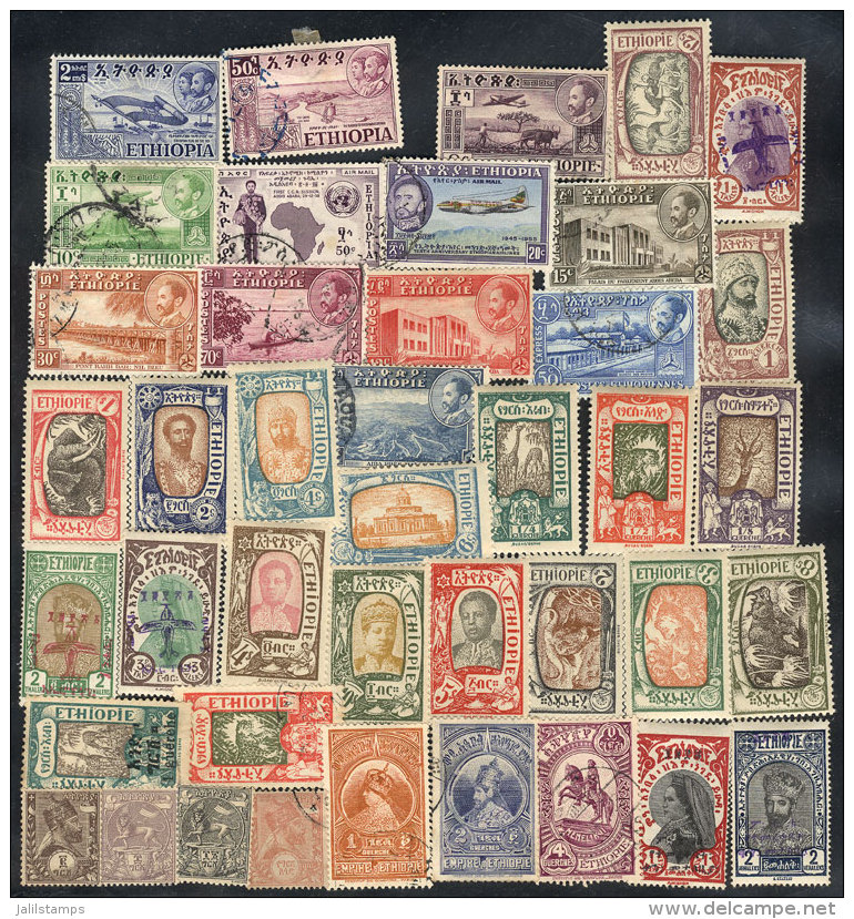 Small Lot Of Old Stamps, Very Fine General Quality, Good Opportunity At A LOW START! - Ethiopie