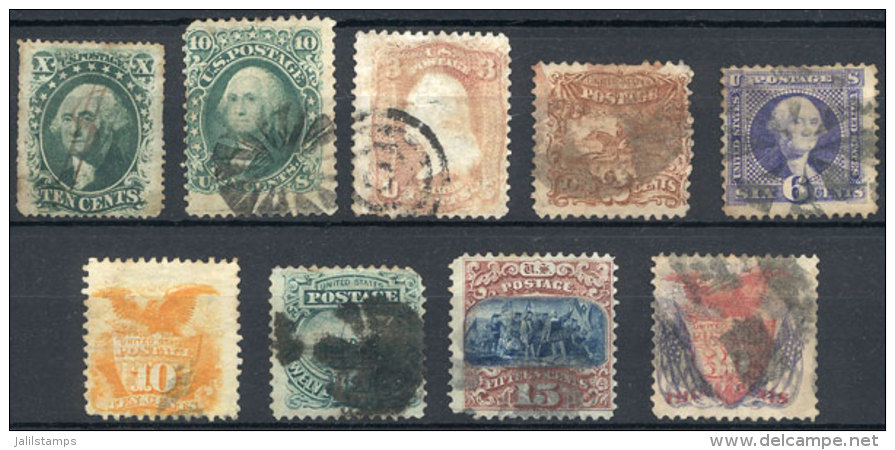 Stockcard With Old Stamps, Fine General Quality (few May Have A Minor Defect), Scott Catalog Value US$1,900+, Good... - Autres & Non Classés