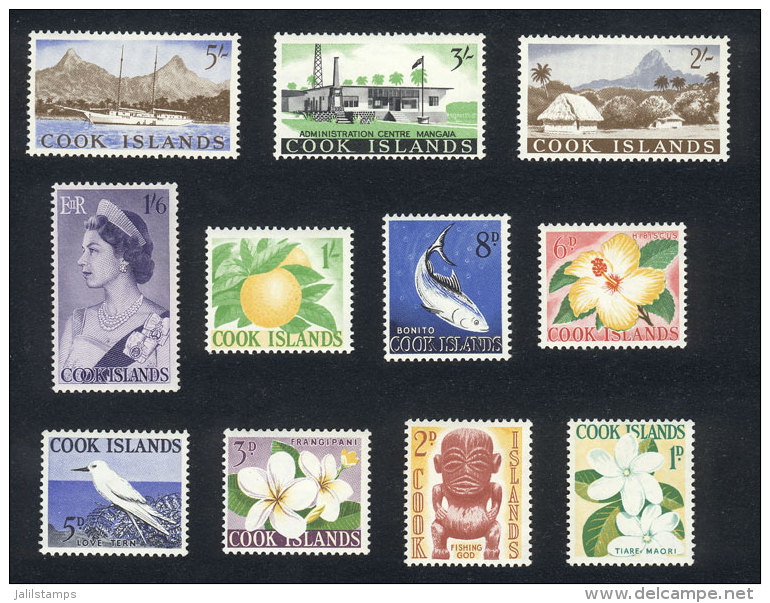 Yvert 89/99, Ships, Birds And Flowers, Complete Set Of 11 Values, Very Fine Quality! - Cook