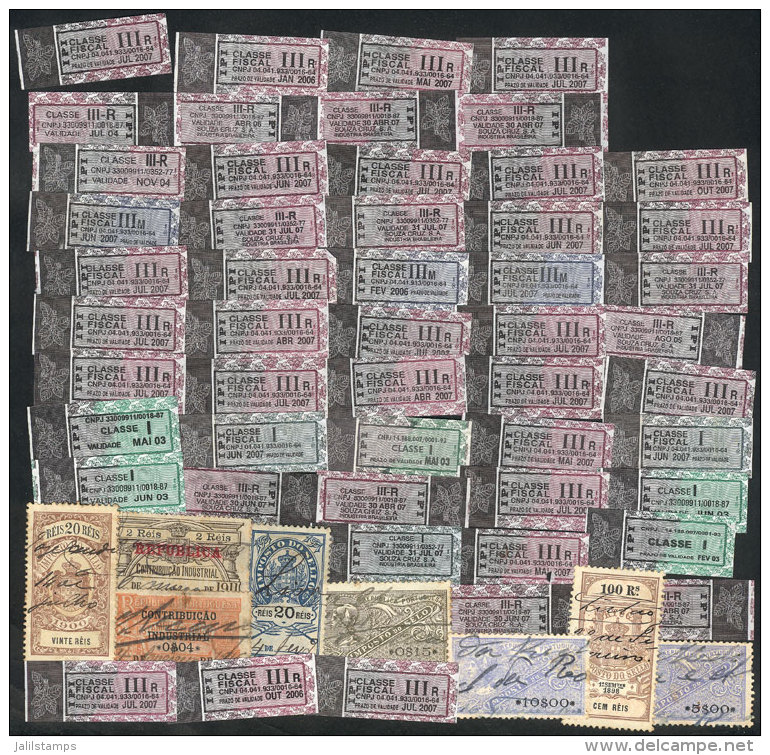 Interesting Group Of Old And Modern Revenue Stamps, VF General Quality. - Andere & Zonder Classificatie