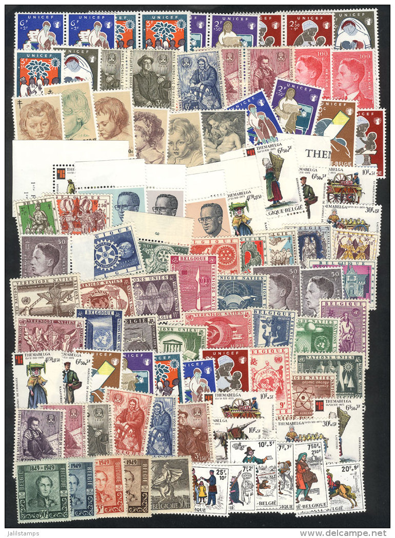 Lot Of Sets And Good Lots, Also Souvenir Sheets, All MNH And Of Excellent Quality (only One Set Has Very Light... - Autres & Non Classés