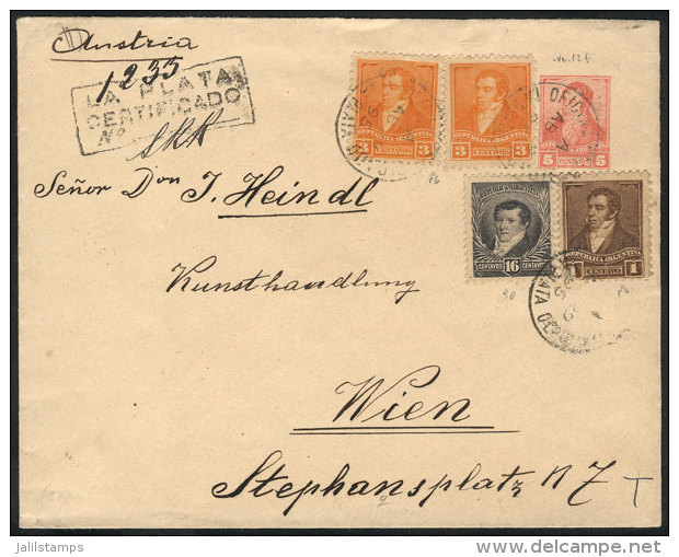 5c. Stationery Cover Uprated With 23c. (total Postage 28c., INCLUDING GJ.170: 16c. Perforation 12, Small Sun Wmk!),... - Autres & Non Classés