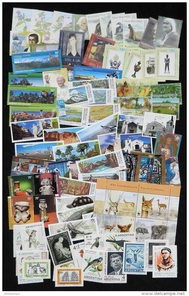 Lot Of Stamps And Sets + Souvenir Sheets, Very Thematic, All Of Excellent Quality, Catalog Value Over US$300. - Autres & Non Classés