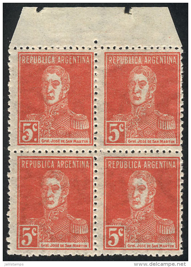 GJ.629d, Block Of 4, One WITH PERIOD, VF Quality! - Autres & Non Classés