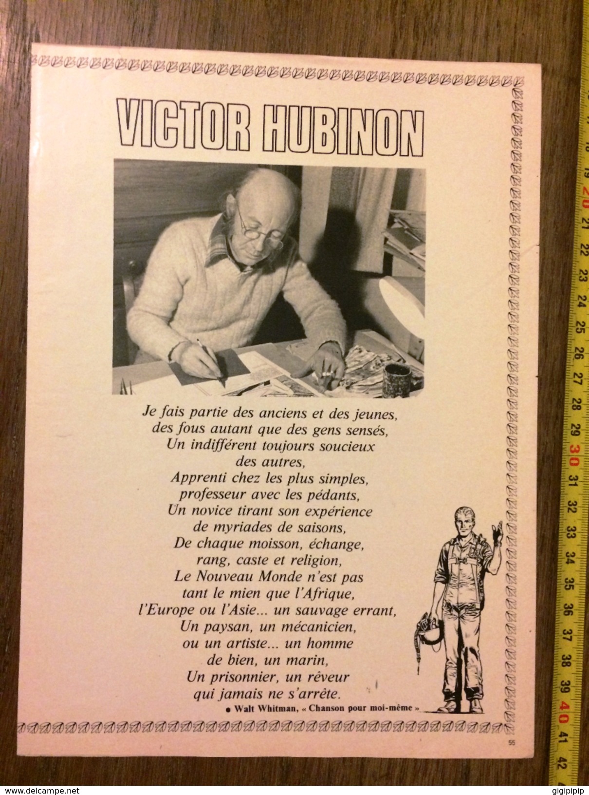 PUB PUBLICITE DOCUMENT VICTOR HUBINON - Sammlungen