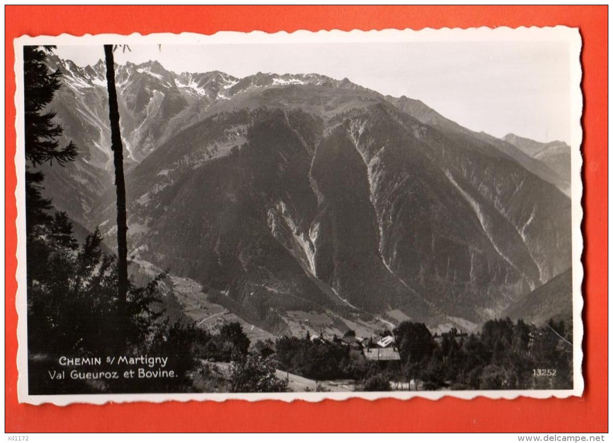 IAR-22  Chemin Sur Martigny Val Gueuroz Et Bovine.   Non Circulé - Martigny