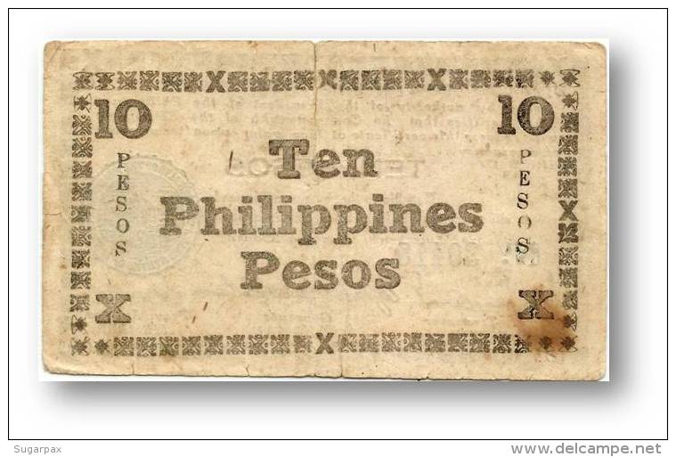 Philippines - 10 Pesos - 1943 - Pick S 663.a  - NEGROS Emergency Currency Board - Philippinen