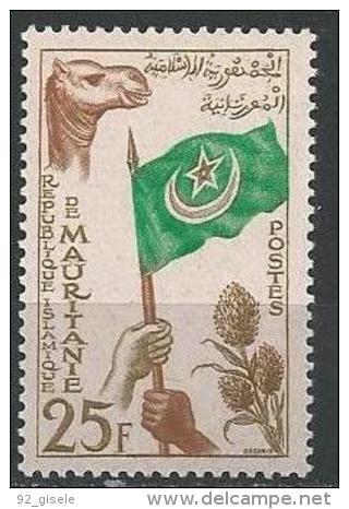 Mauritanie YT 138 " Proclamation De La République " 1960 Neuf** - Mauritanie (1960-...)