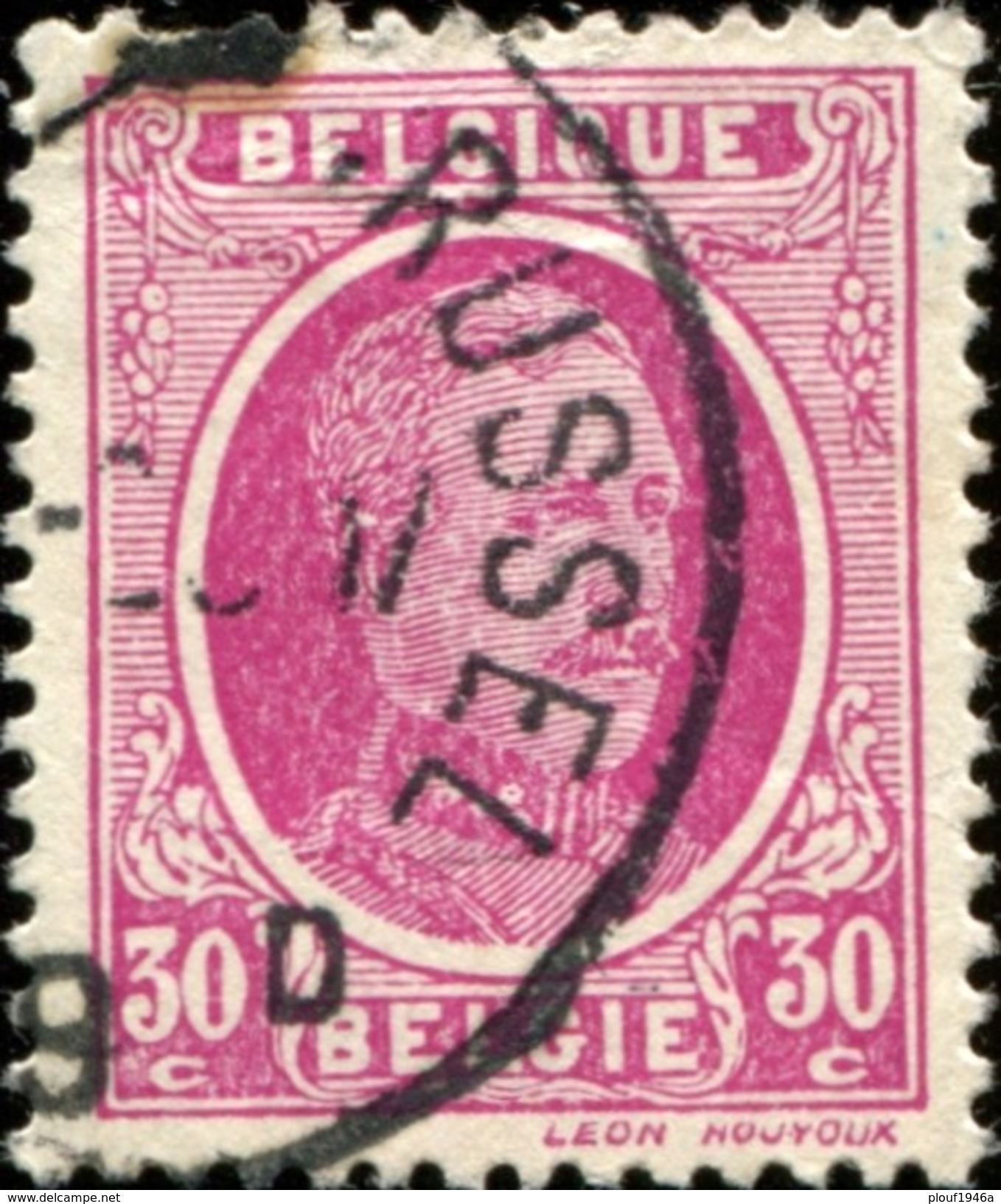 COB  200 -V11 (o) Point Entre Le E Et Le L De BELGIË - 1901-1930