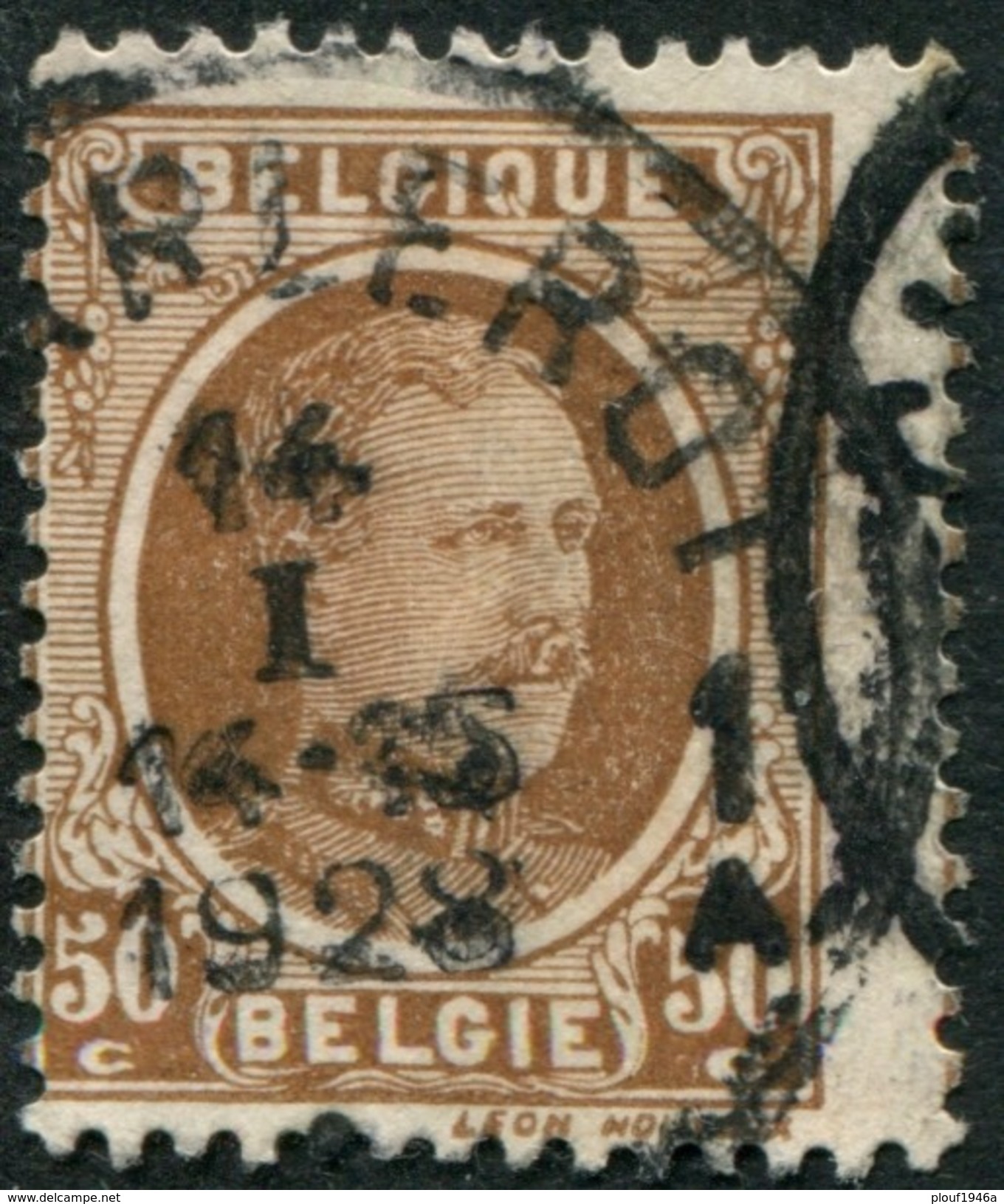 COB  203 -V14 (o) Décentrage, Voisin Visible Dans La Dentelure - 1901-1930