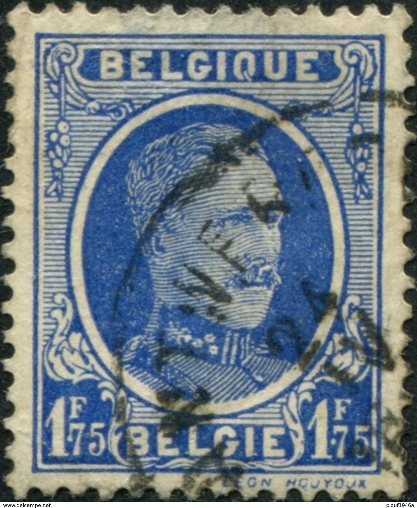 COB  257 -V11 (o) 7 De Gauche Avec Larme - 1901-1930