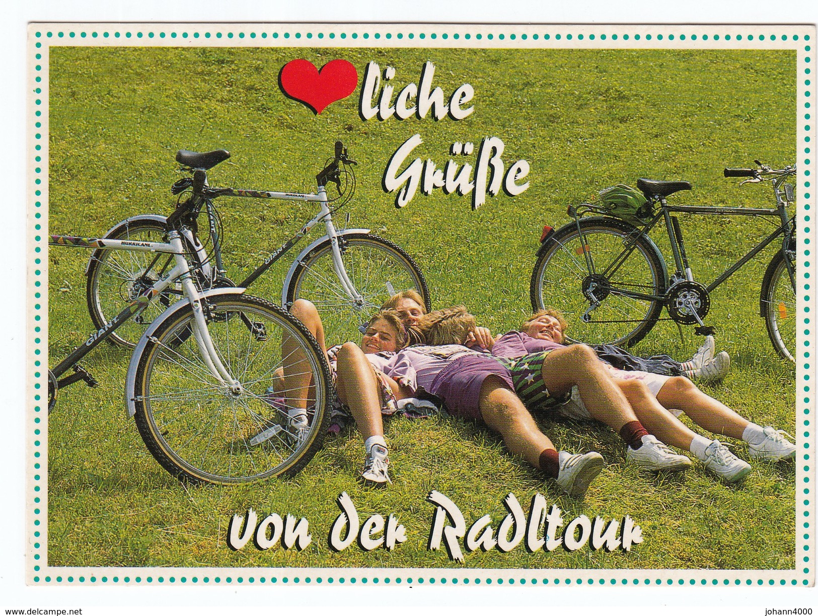 Herzliche Grüße Von Der Radltour - Humor