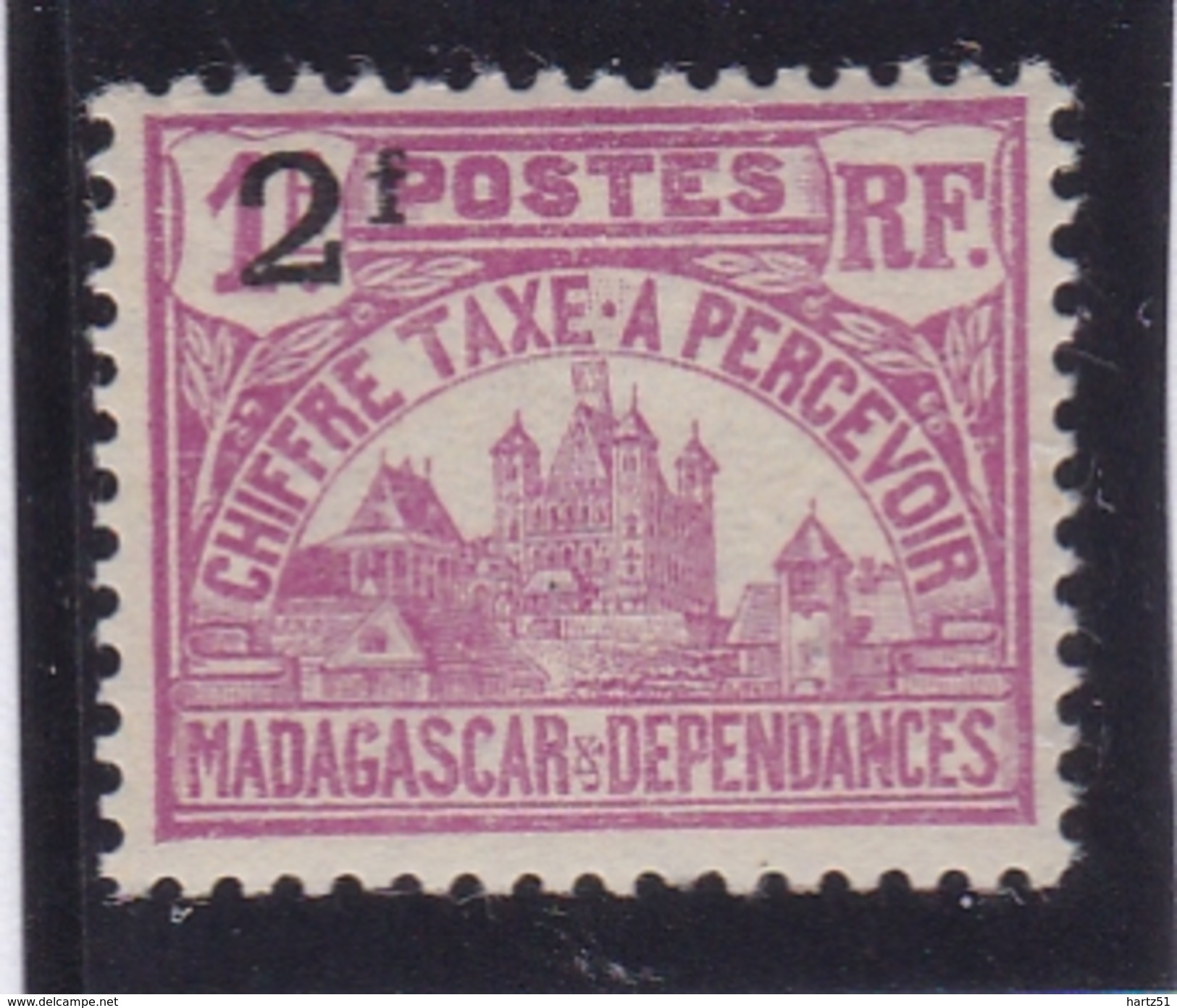 Madagascar Taxe N° 18 Neuf * - Portomarken