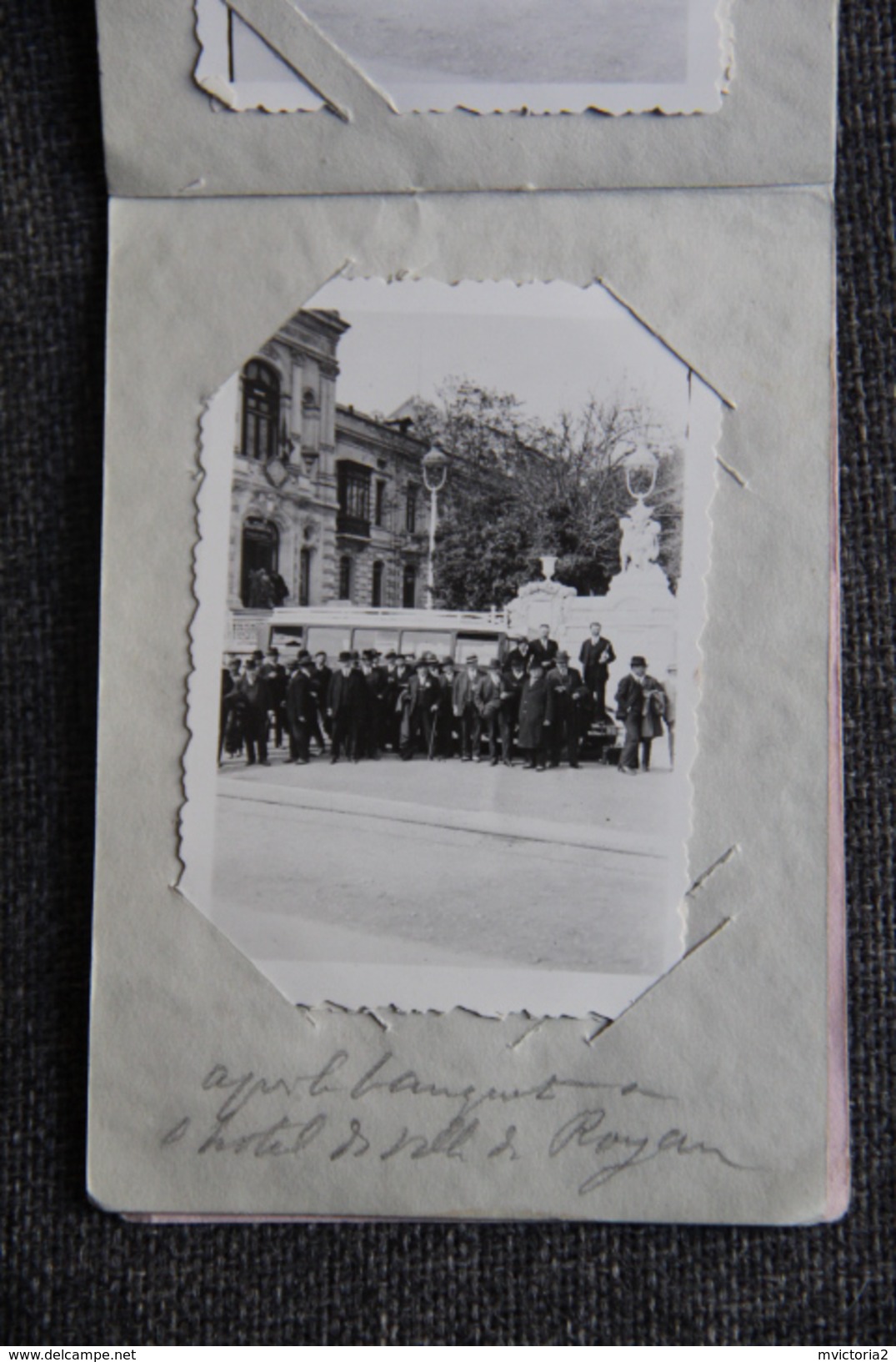 COGNAC, 1933 - Carnet  complet de Photographies du Congrès de l'Association Viticole de FRANCE .