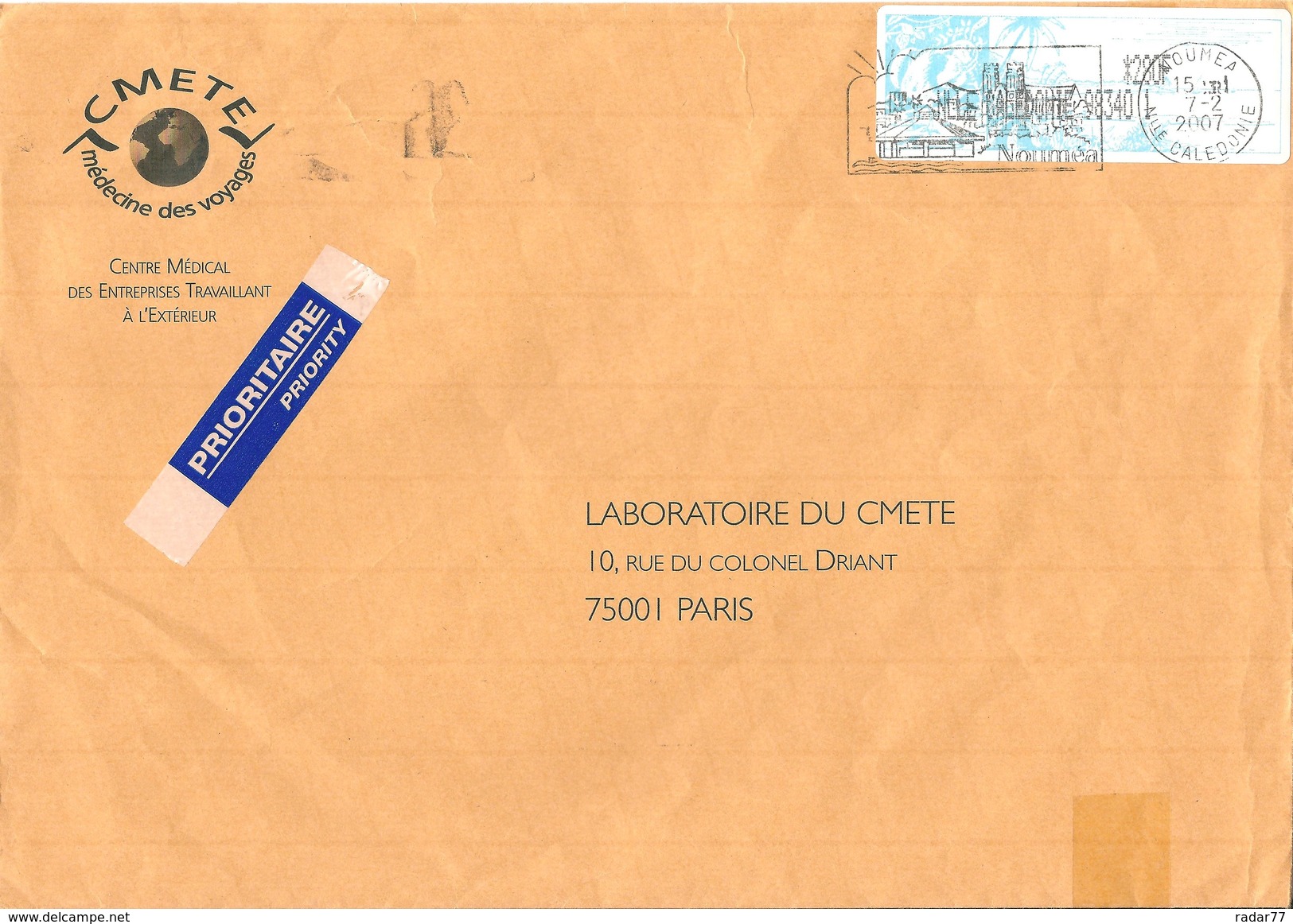 Nouvelle-Calédonie - LISA *280F Sur Papier Cagou - Timbres De Distributeurs