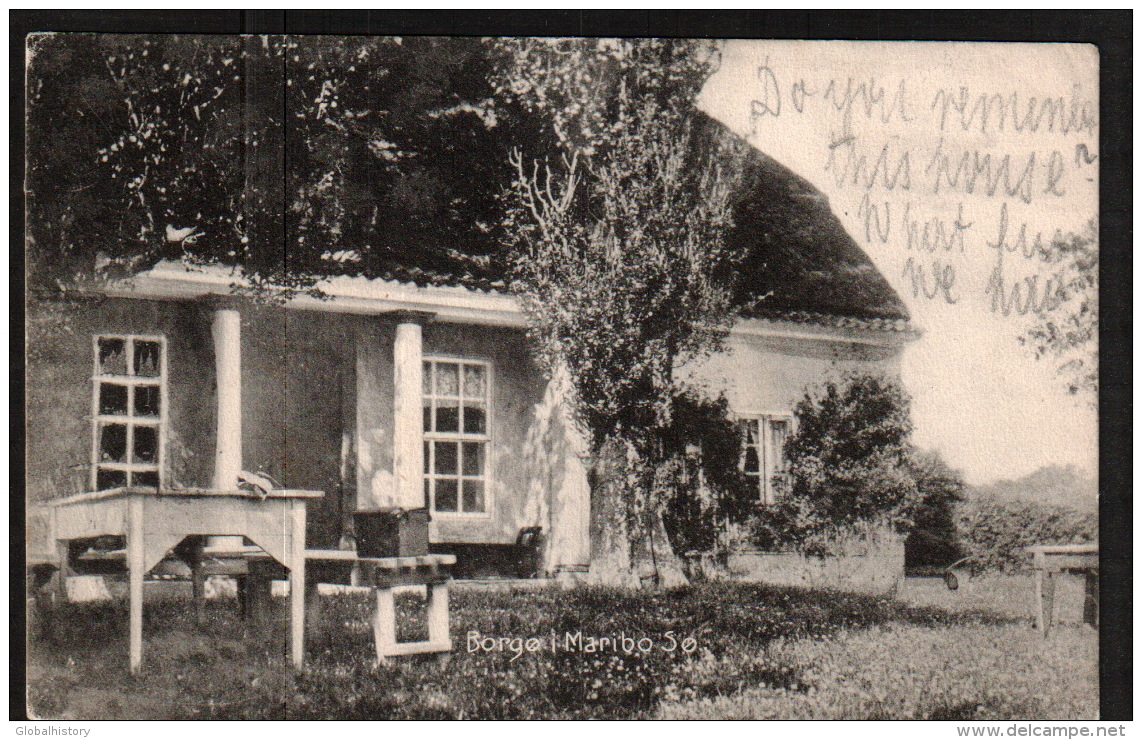 DC2854 - BORGØ I MARIBO SØ - WHITE FARM HOUSE - Danemark