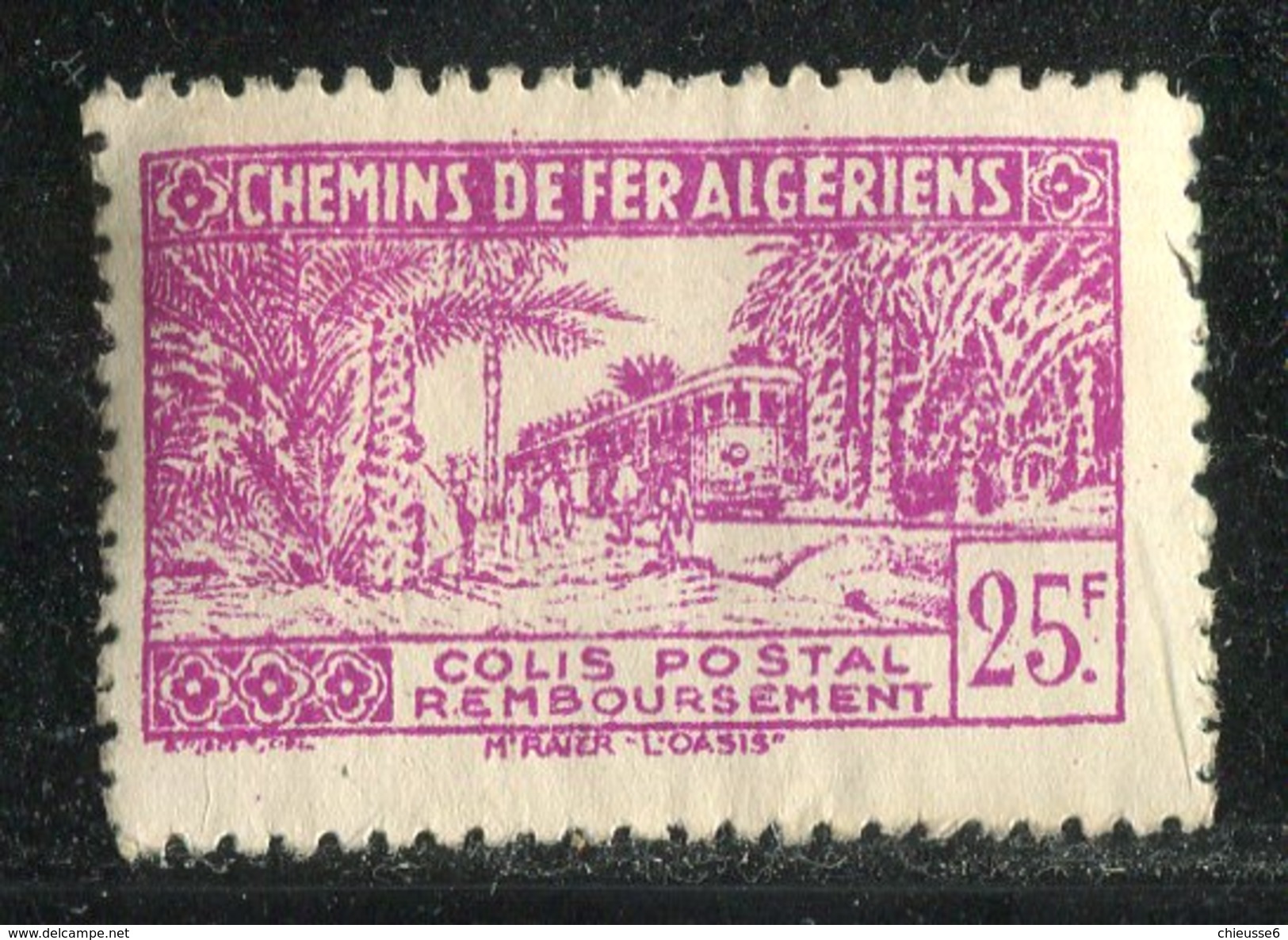 Algérie Colis Postaux ** N° 199 - Dallay - Surcharge Controle Des Recettes Absente - Parcel Post