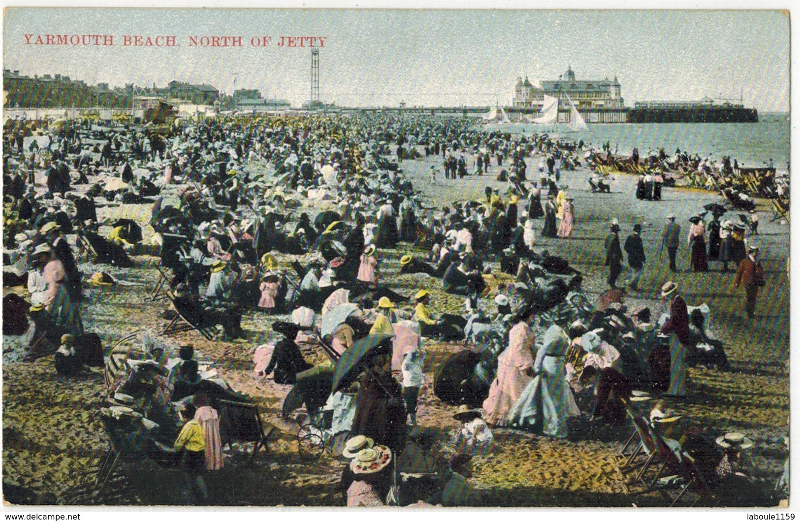 ROYAUME UNI ANGLETERRE YARMOUTH :  " Beach North Of Jetty " - Great Yarmouth