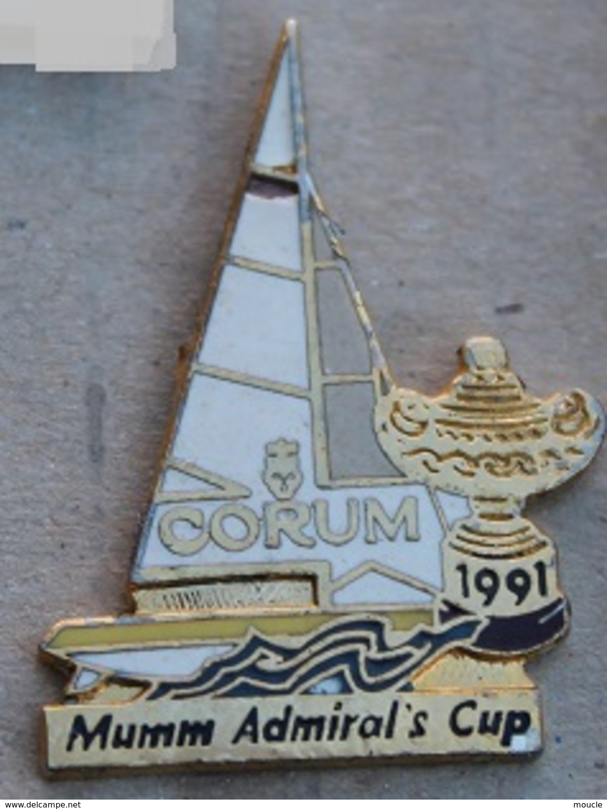 BATEAU - VOILIER - CORUM - MUMM ADMIRAL'S CUP 1991 - MER - NAVIRE -          (15) - Boats