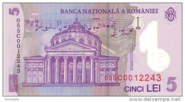 ROMANIA P. 118 5 L 2005 UNC - Roemenië