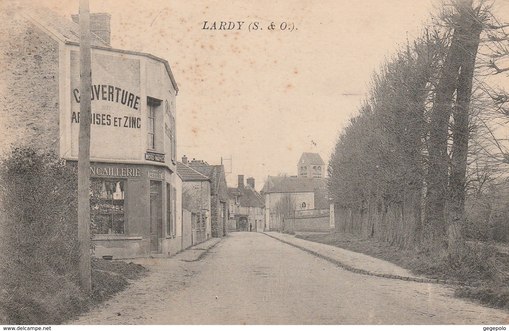 LARDY - Une Rue - Quincaillerie - Lardy