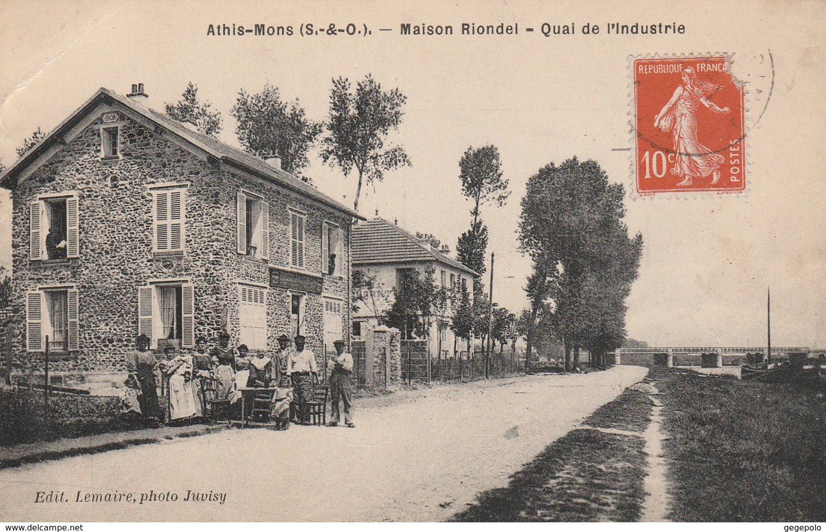 ATHIS-MONS - Maison Riondel - Quai De L'Industrie - Athis Mons