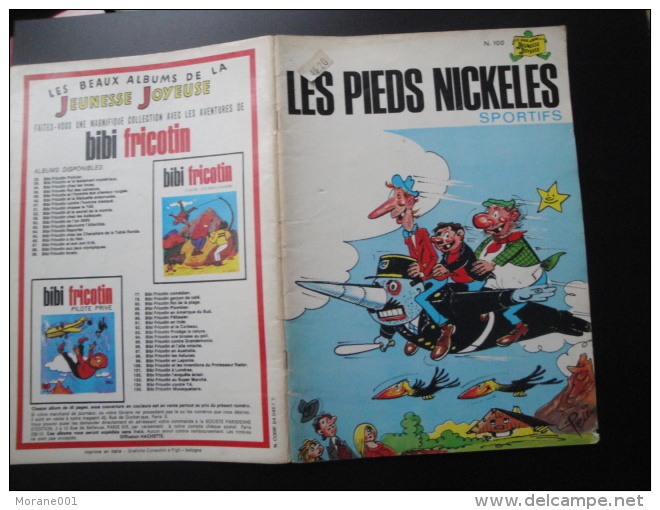 Les Pieds Nickelés Sportifs   E.O. Jeunesse Joyeuse N° 100  3 Tr 78  Pellos Bon état - Pieds Nickelés, Les