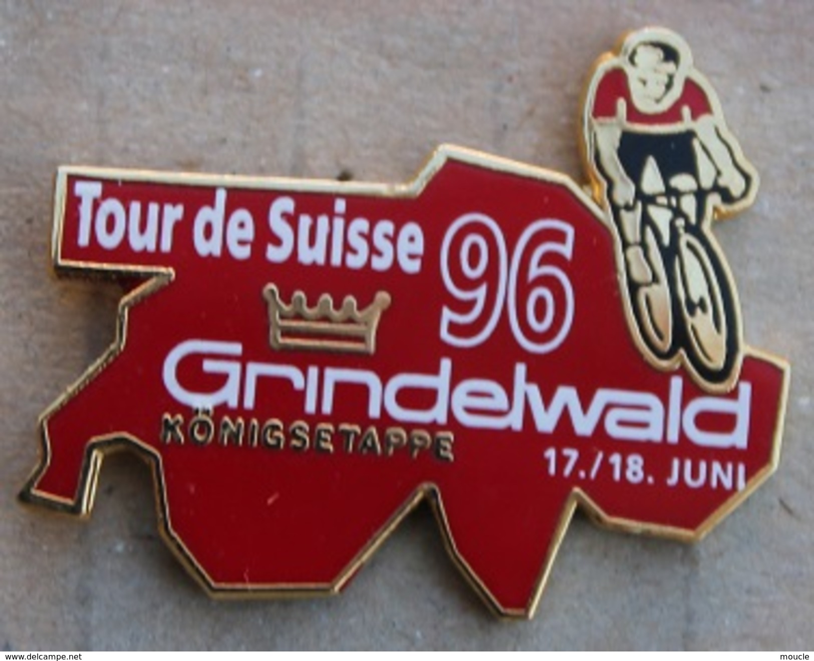 CYCLISME - VELO - CYCLISTE - TOUR DE SUISSE 96 - GRINDELWALD 17/18 JUIN - COURONNE - KÖNIGSETAPPE - SCHWEIZ -     (15) - Cycling