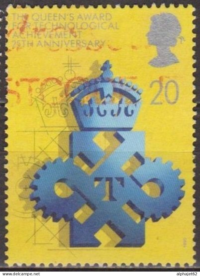 Récompense Royale - GRANDE BRETAGNE - Trophée Technologie - N° 1461 - 1990 - Usati