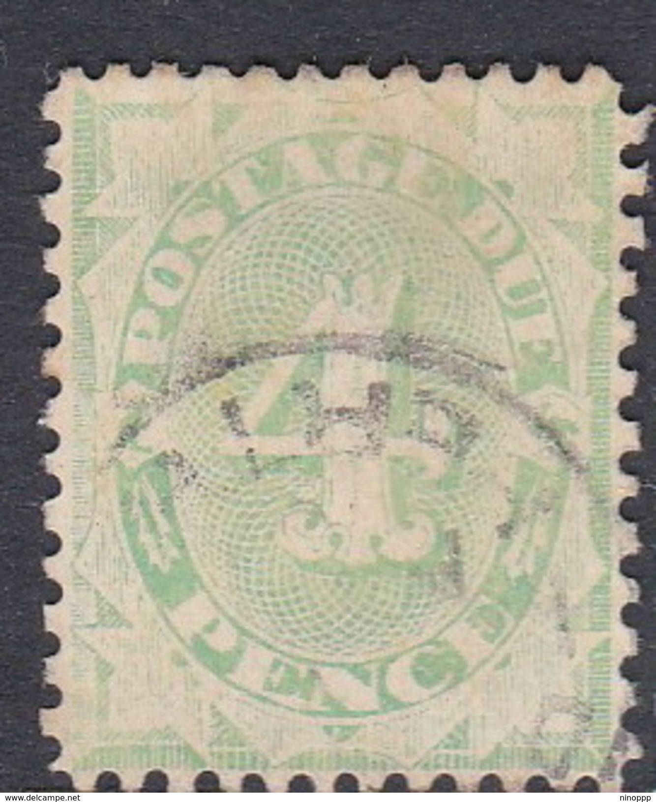 Australia Postage Due Stamps SG D49 1906 Four Pennies Used - Port Dû (Taxe)