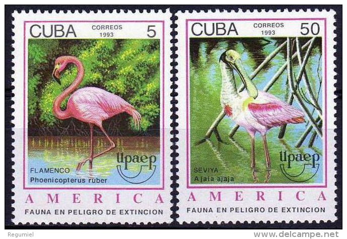 Cuba 3323/3324 ** MNH. 1993 - Neufs