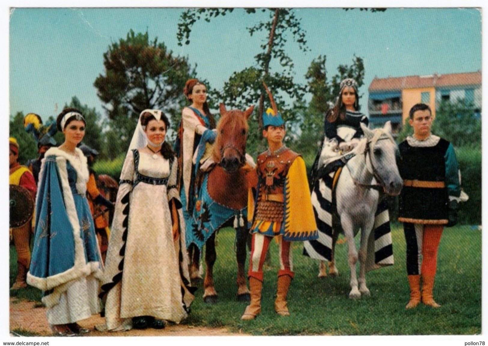 FAENZA - PALIO DEL NIBALLO - 29 GIUGNO - LE DAME DEI RIONI - 1971 - Faenza