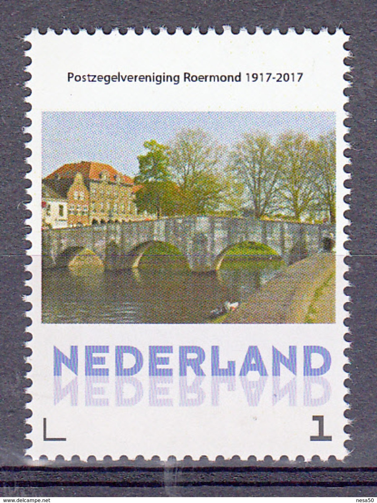 Nederland Persoonlijke Zegel: Postzegelvereniging Roermond 100 Jaar - Unused Stamps