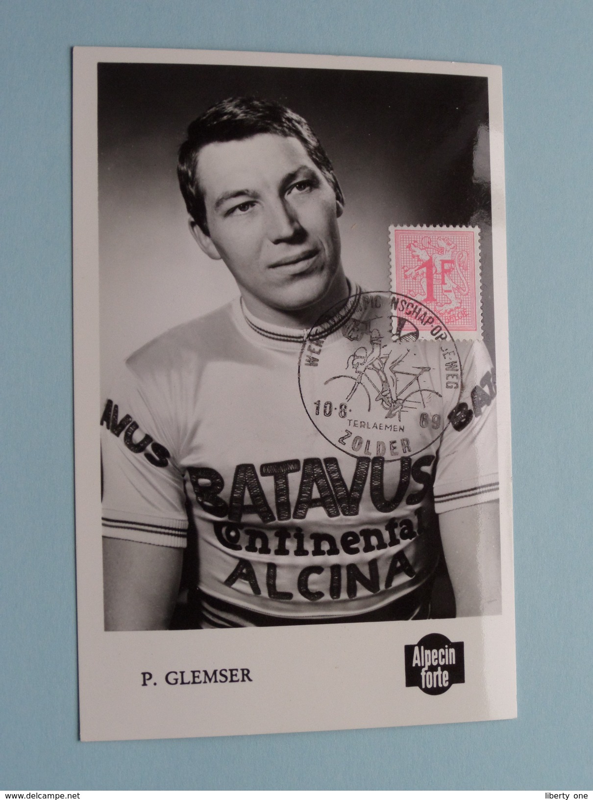 P. GLEMSER - Wereldkampioenschap Op De Weg / Terlaemen ZOLDER - 10.8.1969 ( Zie Foto's Voor Detail ) !! - Cyclisme