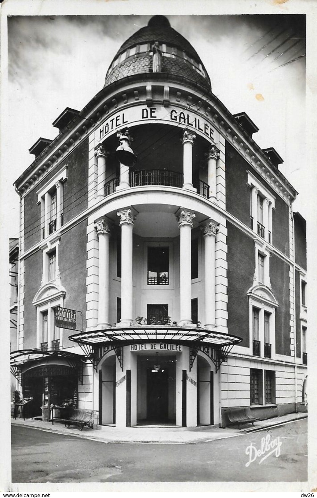 Lourdes - Hôtel De Galilée - édition Renaud Buzaud  - Carte Delboy Non Circulée - Hotels & Restaurants