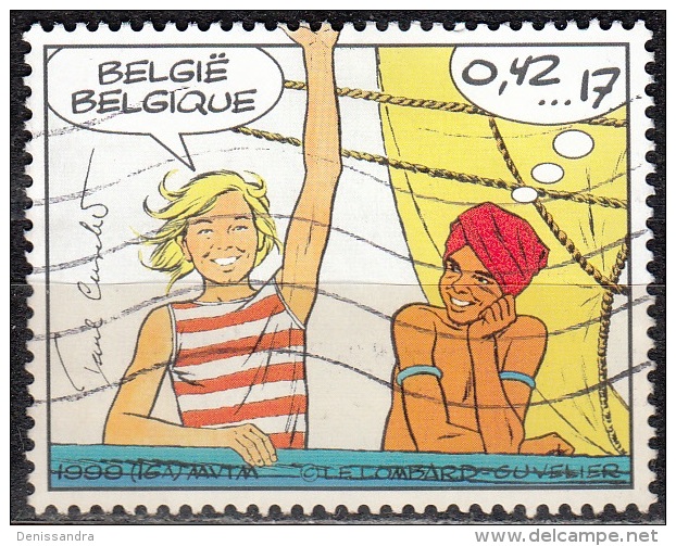 Belgique 1999 COB 2841 O Cote (2016) 1.00 Euro Bande Dessinée Corentin - Oblitérés