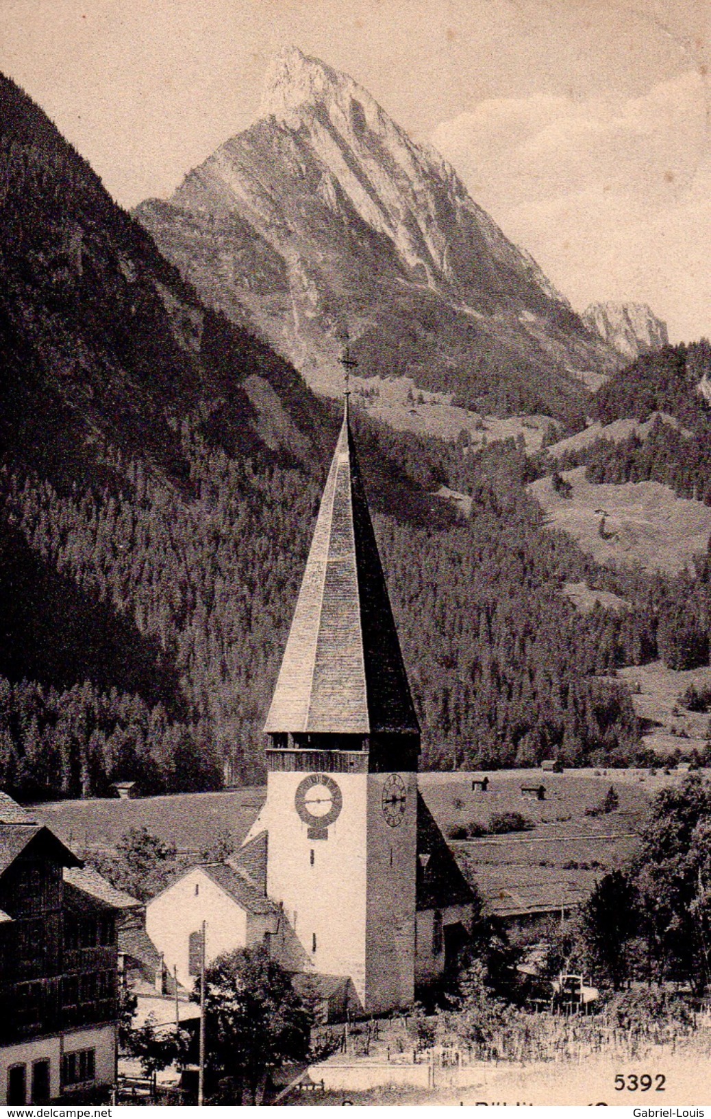 Saanen Und Rüblihorn / Gessenay / 1912 - Gessenay