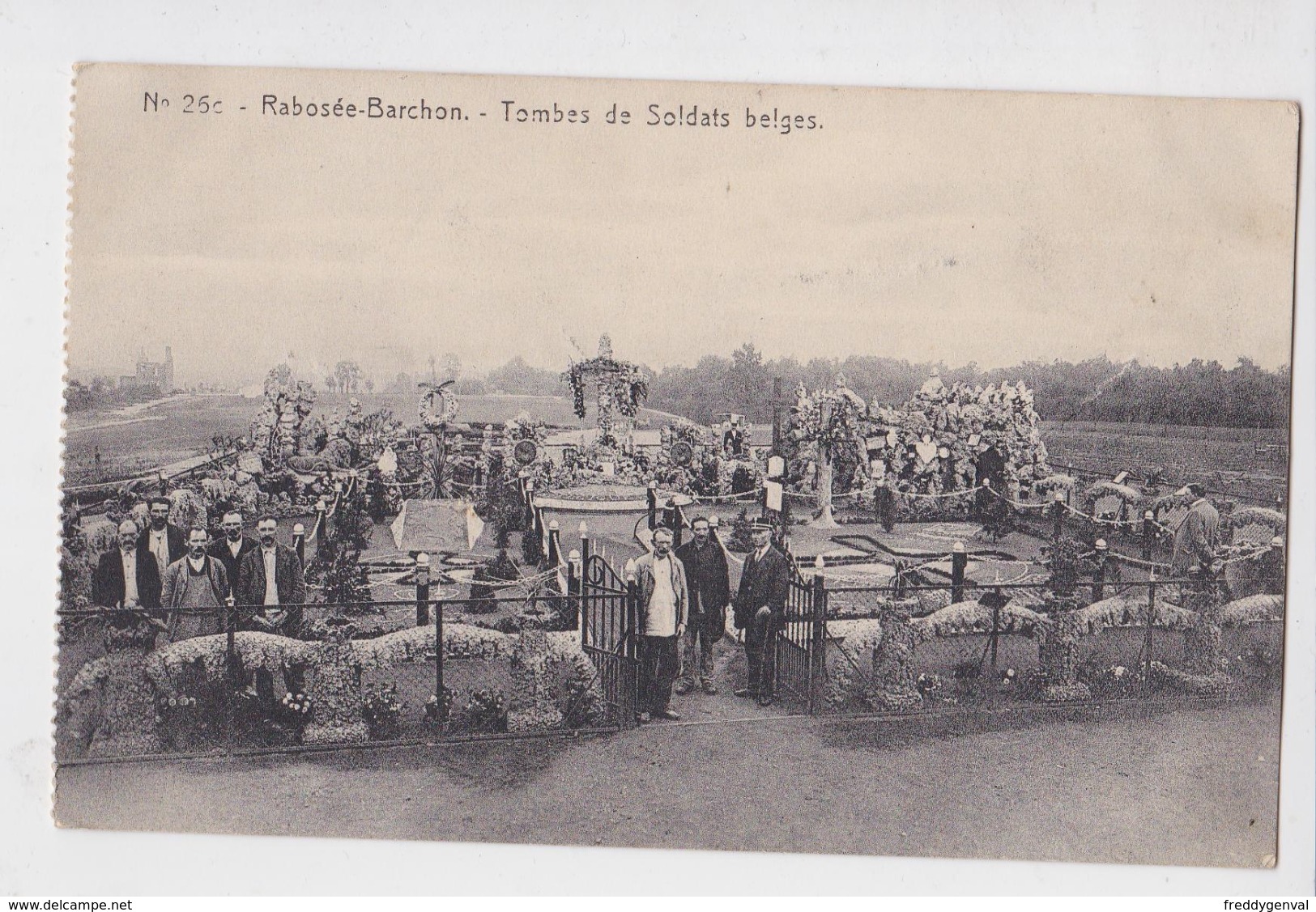 RABOSEE Tombes De Soldats Belges - Blegny