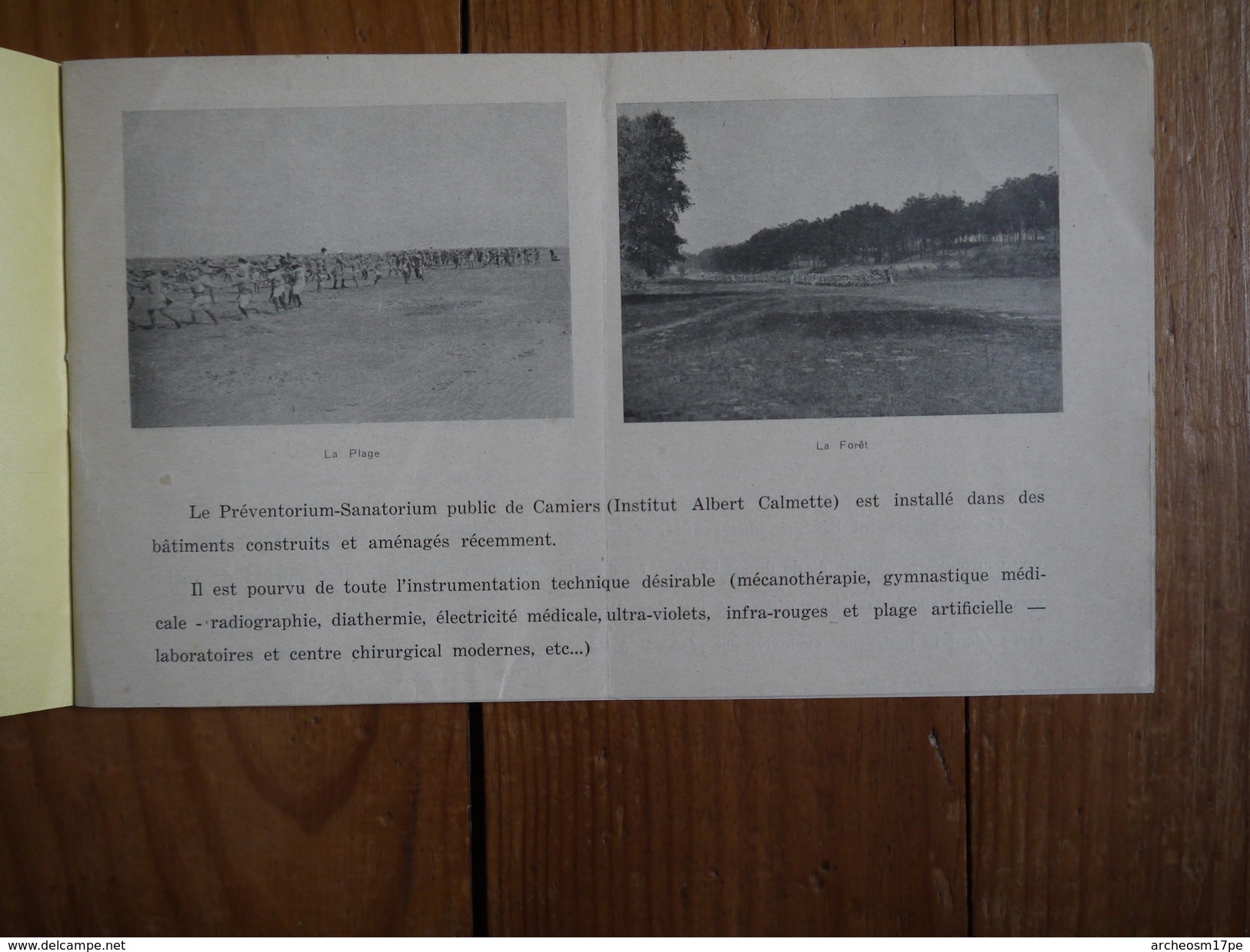 62 - Camiers - Institut Albert Calmette Sanatorium Préventorium Cure Maritime 1939 Calvé René Wibaux Hautefeuille Fitte - Autres & Non Classés