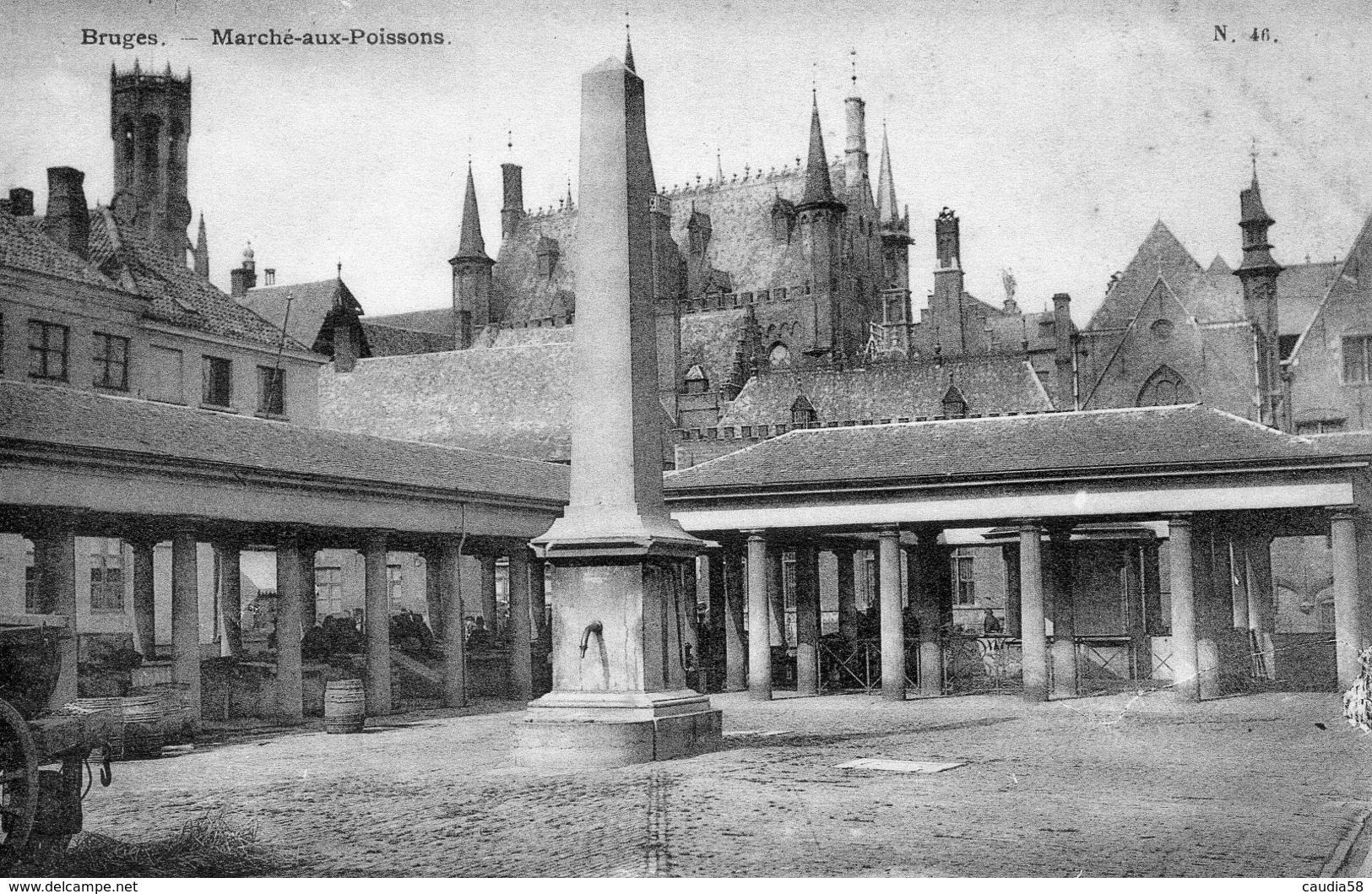 Bruges, Marché Aux Poissons. - Brugge