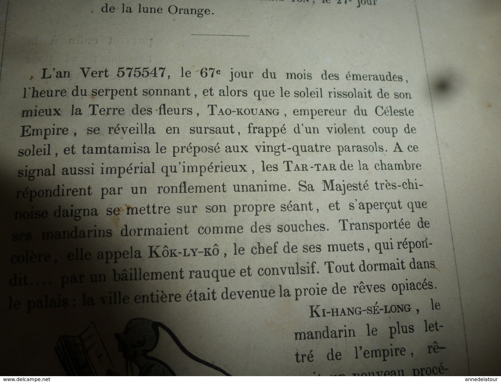 1840 MUSEE PHILIPON :Chine -Oiserie Tragi-Comique Ornée D'empoisonnements,combats,pillages Et Autres Divertissements - 1800 - 1849