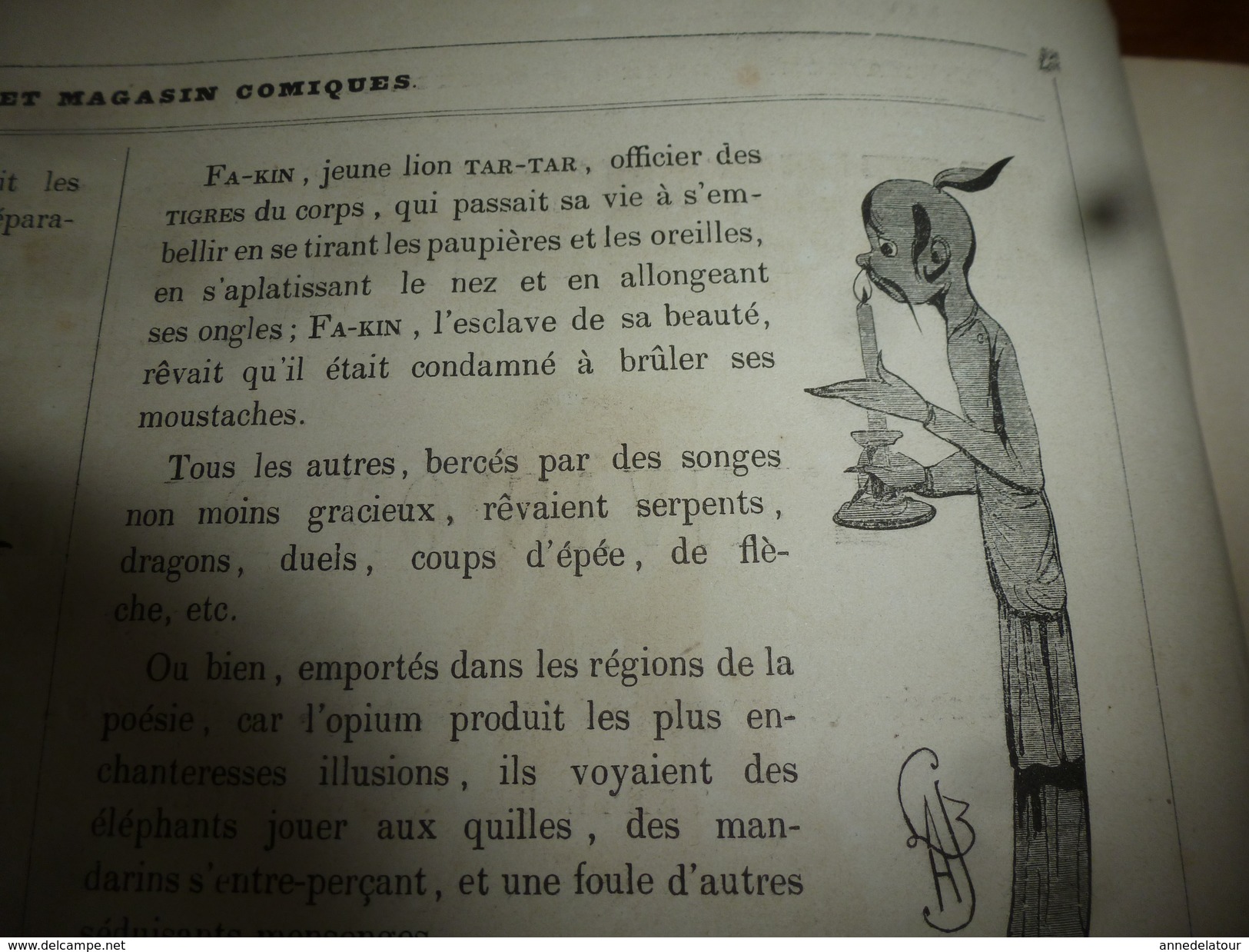 1840 MUSEE PHILIPON :Chine -Oiserie Tragi-Comique ornée d'empoisonnements,combats,pillages et autres divertissements