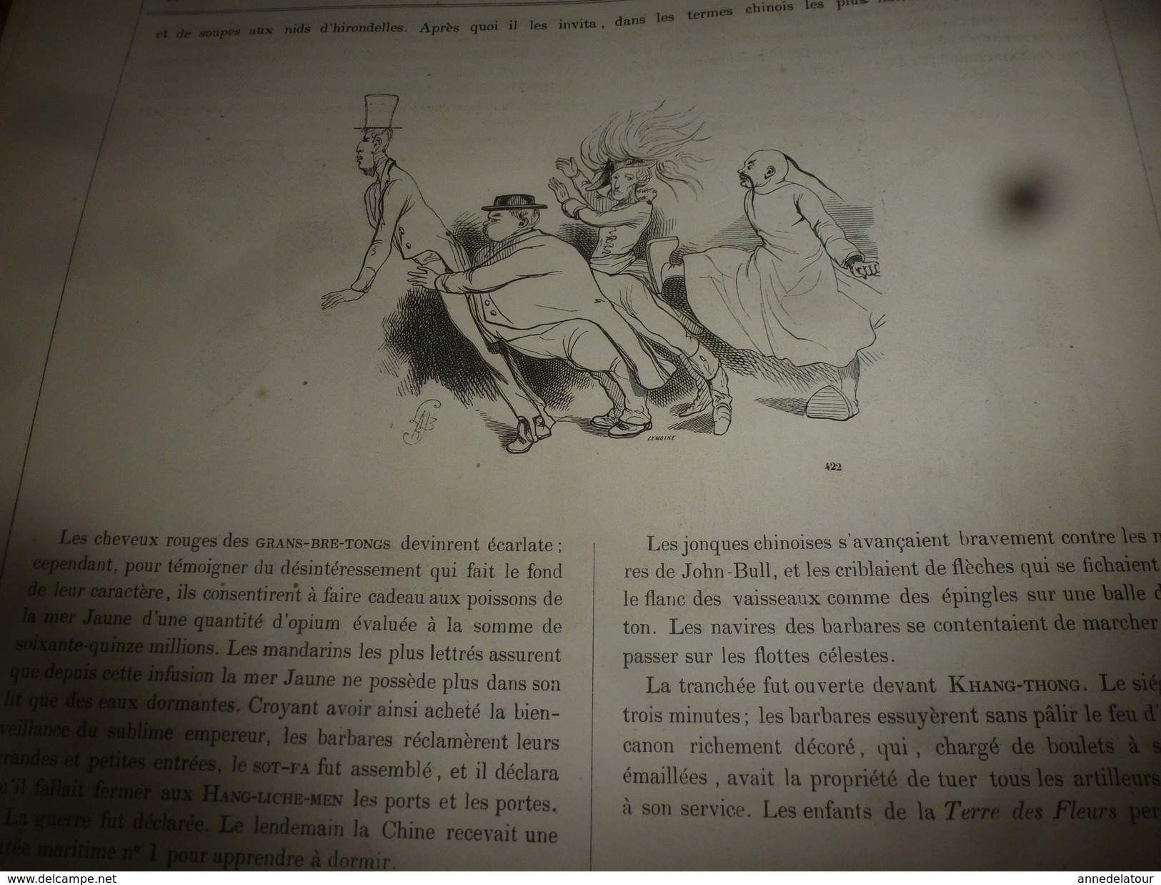 1840 MUSEE PHILIPON :Chine -Oiserie Tragi-Comique ornée d'empoisonnements,combats,pillages et autres divertissements