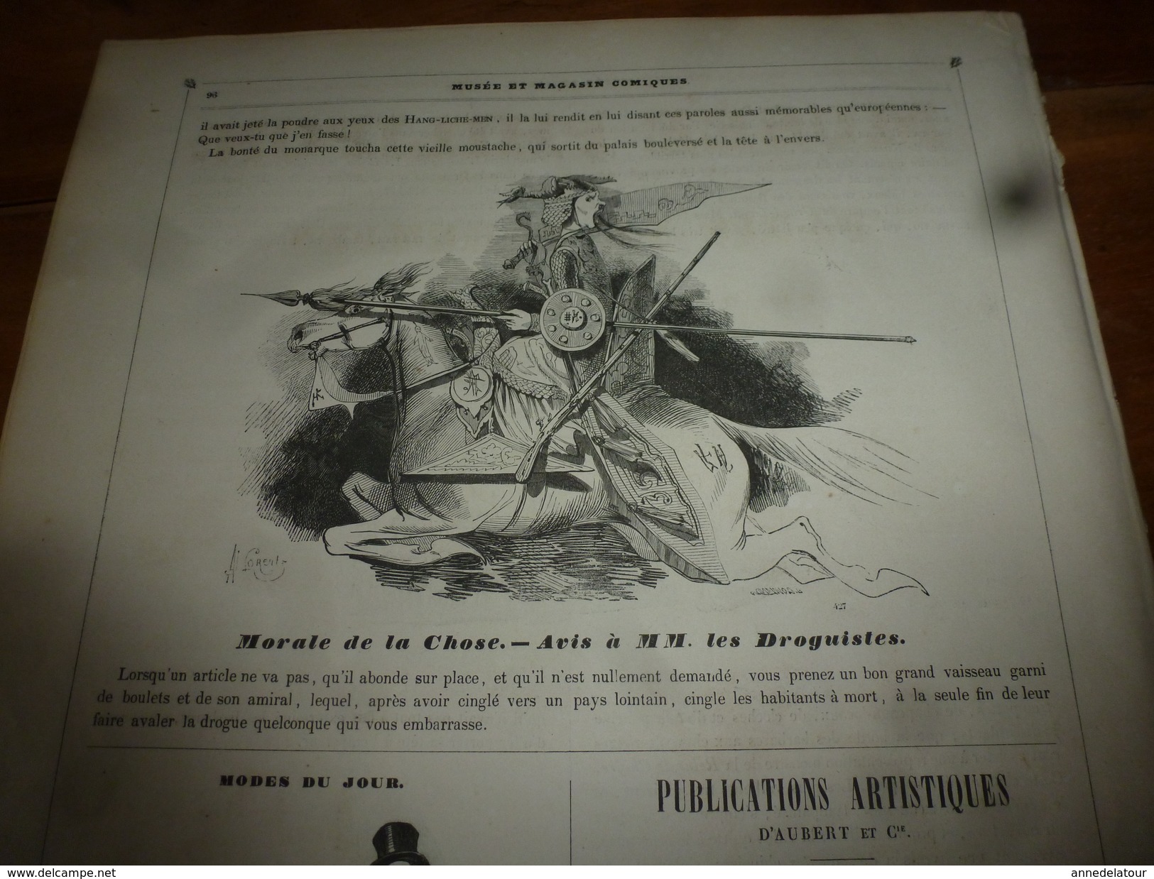 1840 MUSEE PHILIPON :Chine -Oiserie Tragi-Comique ornée d'empoisonnements,combats,pillages et autres divertissements