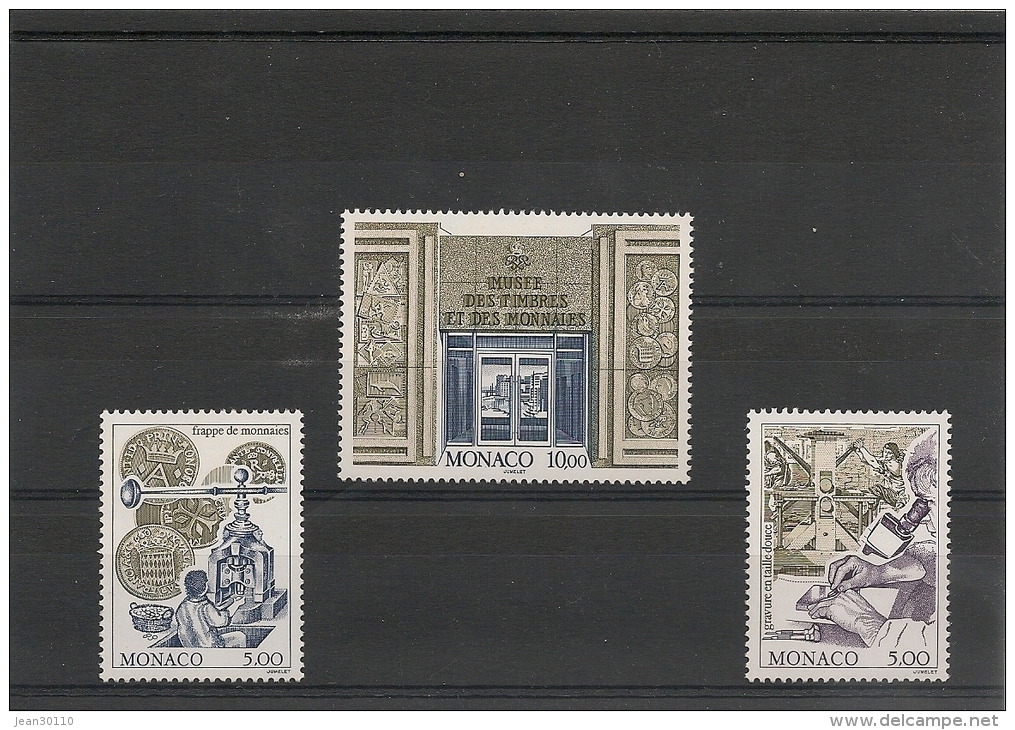 MONACO Année 1996 Philatélie  N° Y/T : 2060/62* * - Unused Stamps