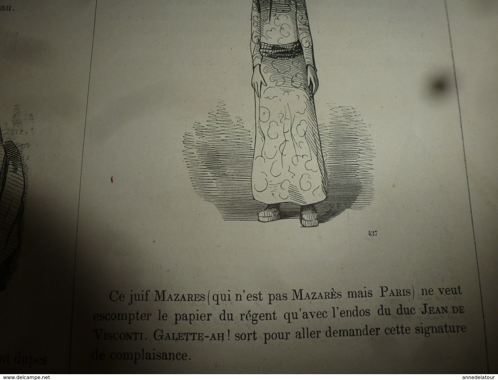 1840 MUSEE PHILIPON :Paris le bohémien,Galimatias dramatique par Joseph Bouche-Hardie, Dessins d'Eustache