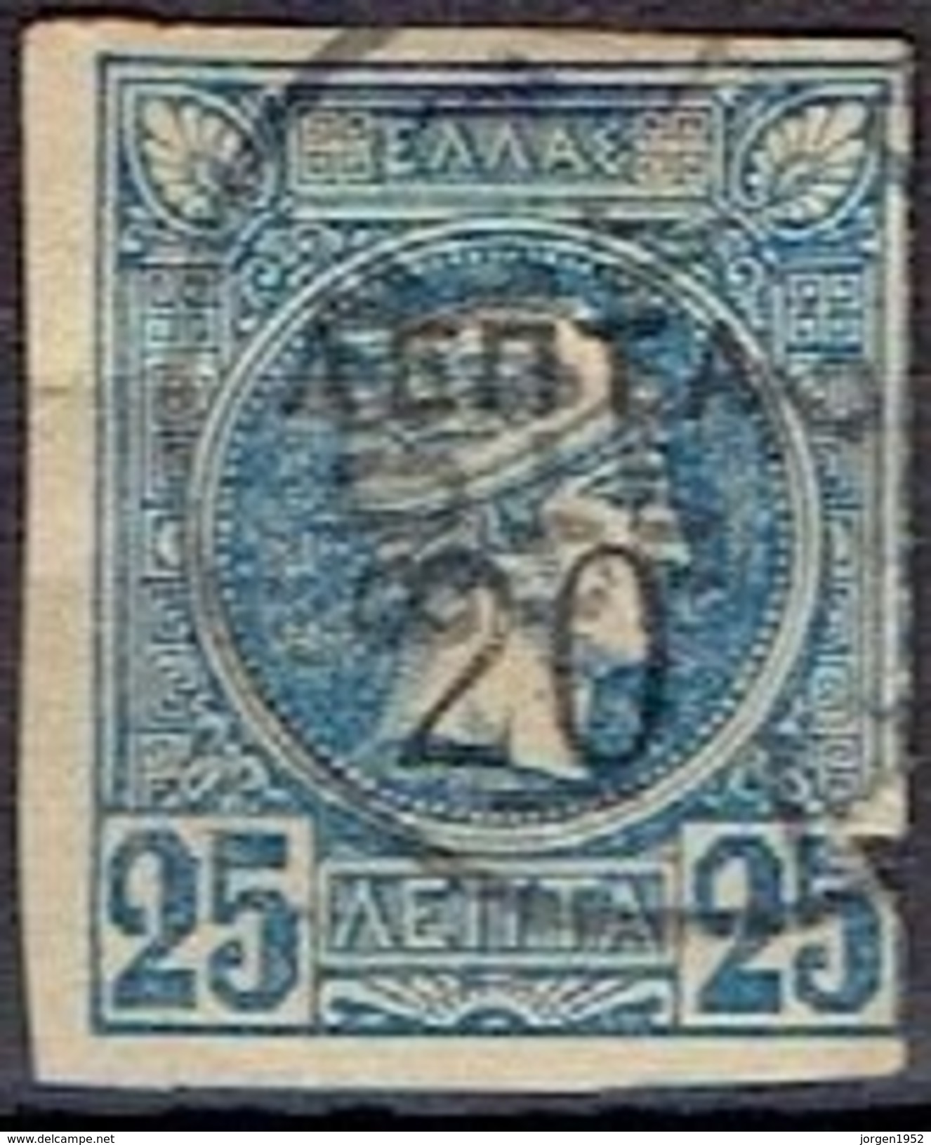 GREECE #   STAMPS FROM 1886-88  STAMPWORLD 41 - Used Stamps