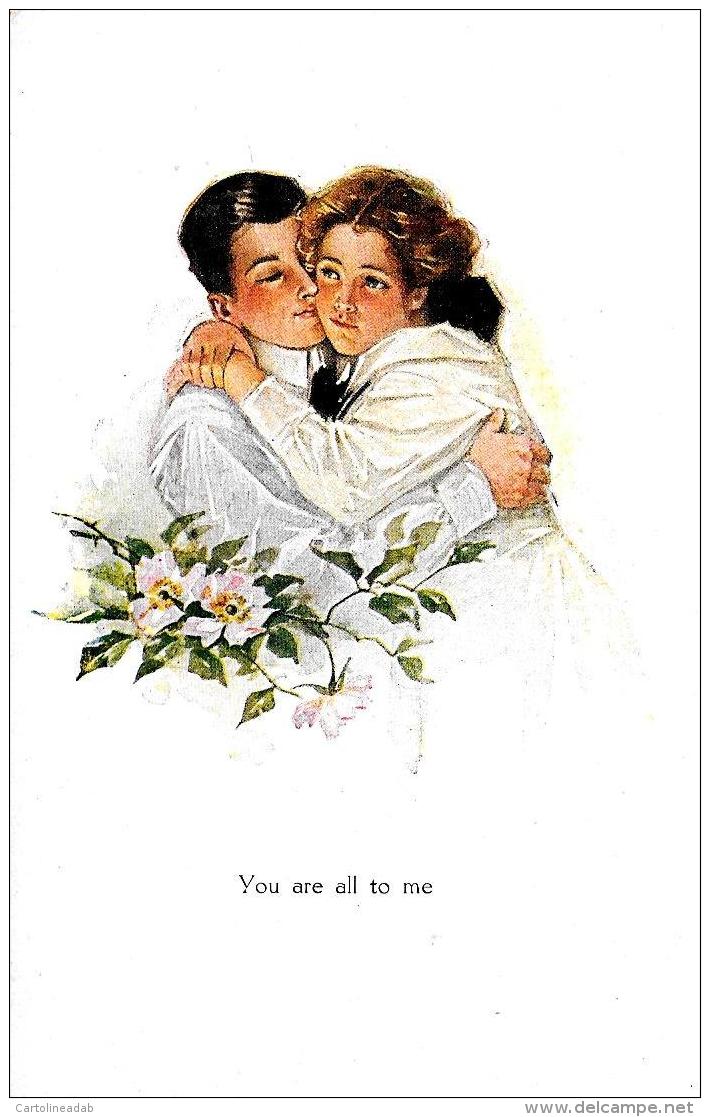 [DC9837] CPA - YOU ARE ALL TO ME - FIDANZATI - COPPIE - Non Viaggiata - Old Postcard - Coppie