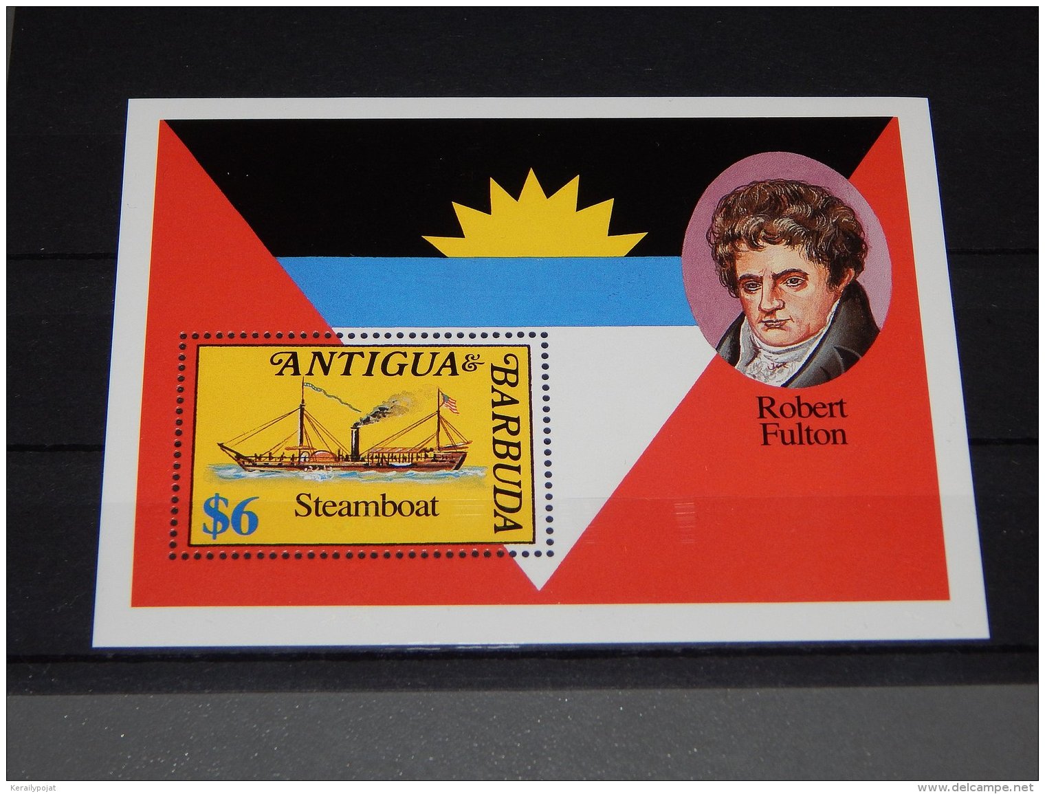 Antigua - 1992 Inventors Block (2) MNH__(TH-18184) - Antigua E Barbuda (1981-...)